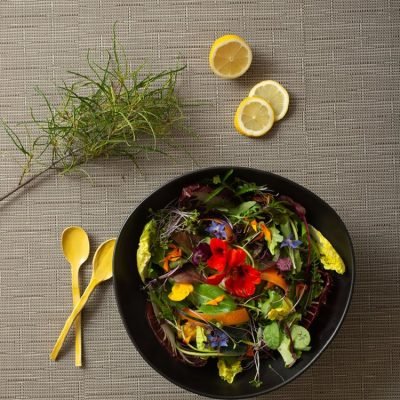 PARTY. Wildkräutersalat